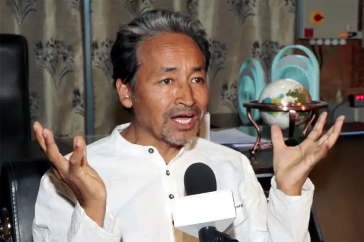 Climate Activist Sonam Wangchuk taken to Jodhpur central jail
