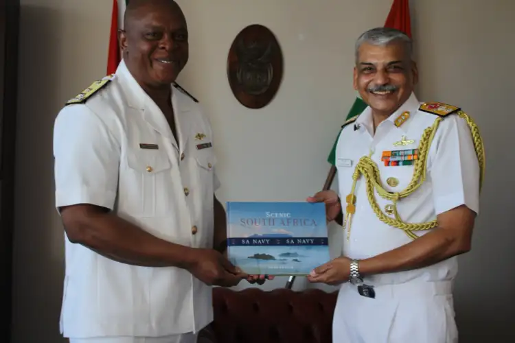 India-South Africa conclude 13th Navy staff talks, discuss maritime security across Indian Ocean