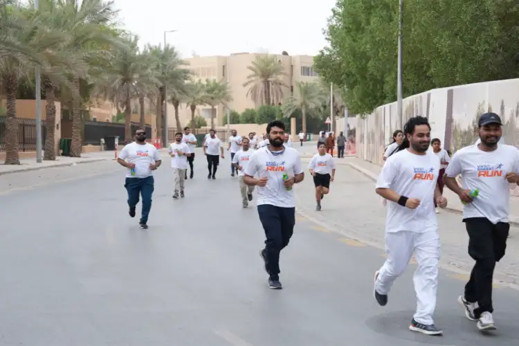 Riyadh: Indian Embassy's Viksit Bharat Run 2025 draws enthusiastic participation from diaspora, local communities