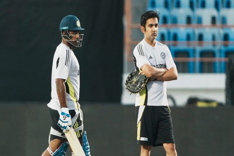 Asia Cup: Sanju Samson receives 'Impact Player' medal, Gautam Gambhir congratulates him