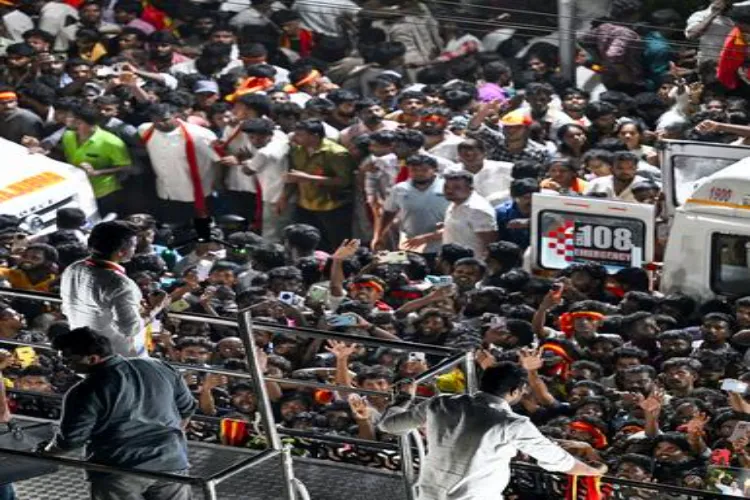 Karur stampede: 39 dead, 95 injured so far; one person in critical condition – Tamil Nadu Health Secretary