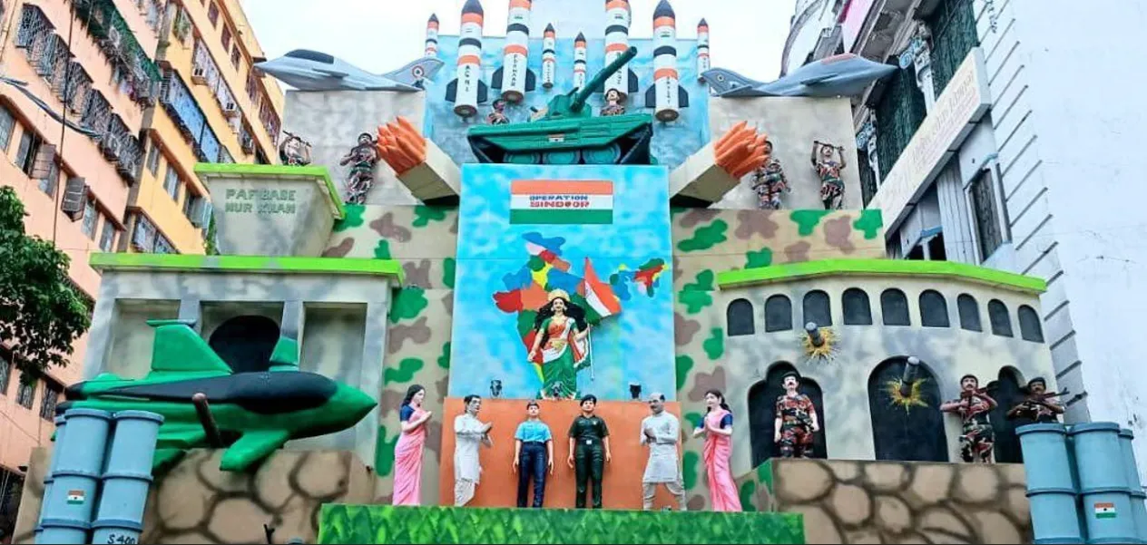 'Operation Sindoor' theme showcased at Durga Puja pandal in Kolkata: A heartfelt tribute to the armed forces