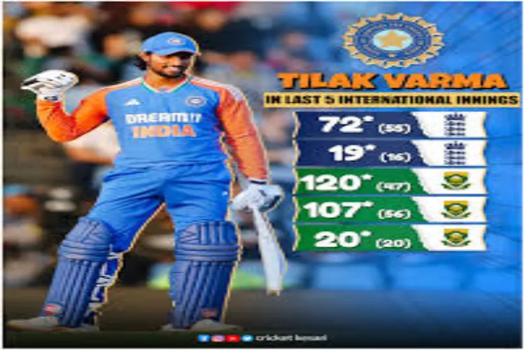 My innings against Pakistan is the most special in my career: Tilak Varma