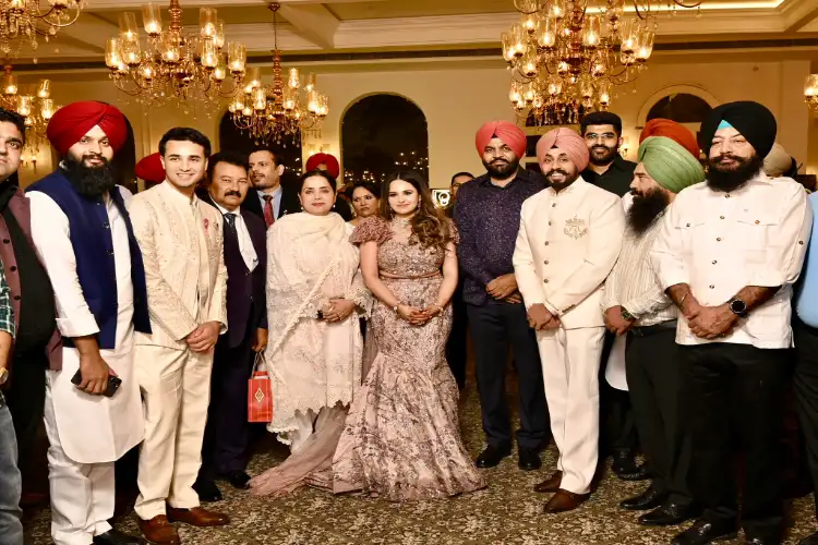 Punjab: Cong MP Gurjeet Singh Aujla meets Abhishek Sharma's family after Asia Cup victory