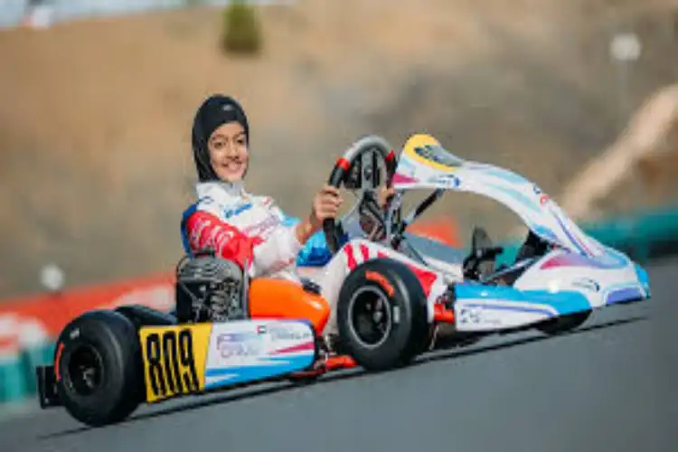 10-year-old Atiqa Mir produces stellar drive for podium finish in UAE