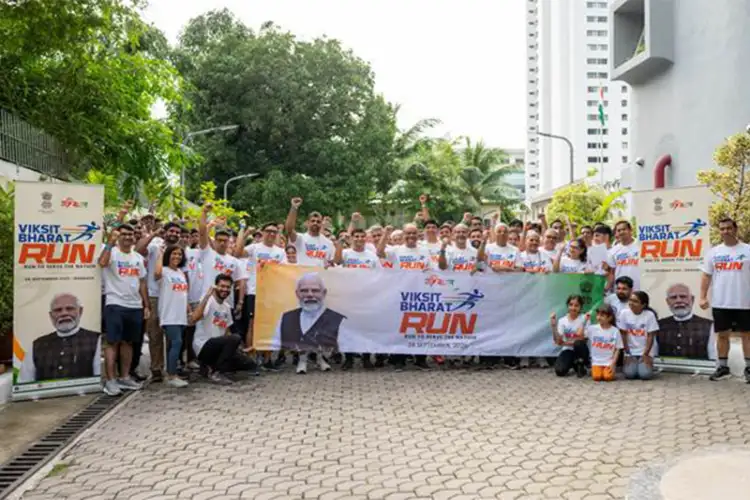 Indian diplomatic missions in the UK celebrate Seva Parv with 'Develop India Run'