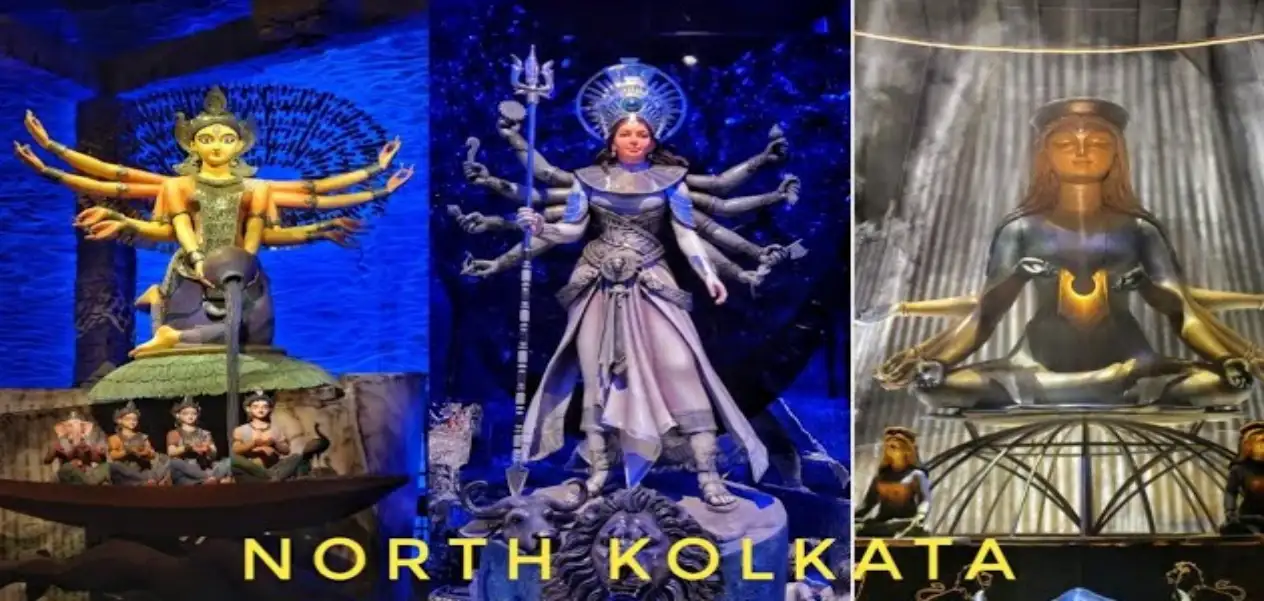 Durga Puja 2025: Kolkata pandals attracting people with political and AI themes
