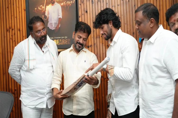 Asia Cup hero Tilak Varma meets Telangana CM Reddy