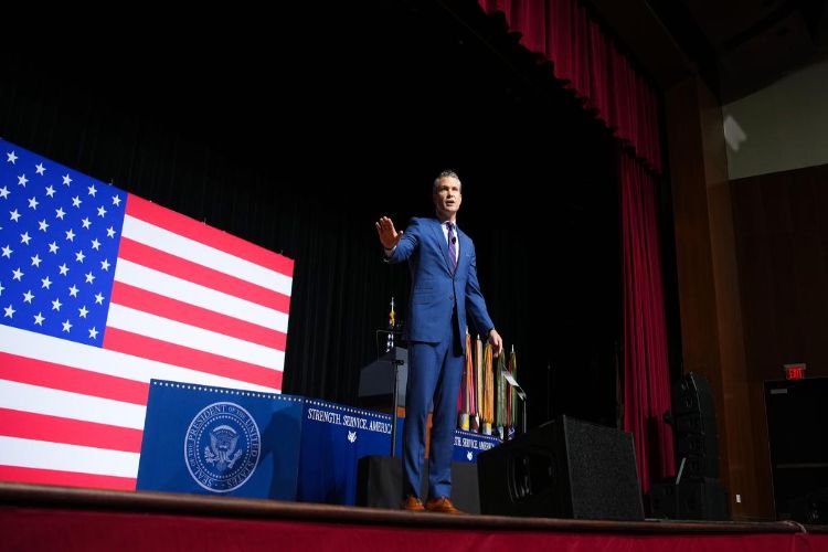 Hegseth declares the end of 'politically correct' leadership in the US military
