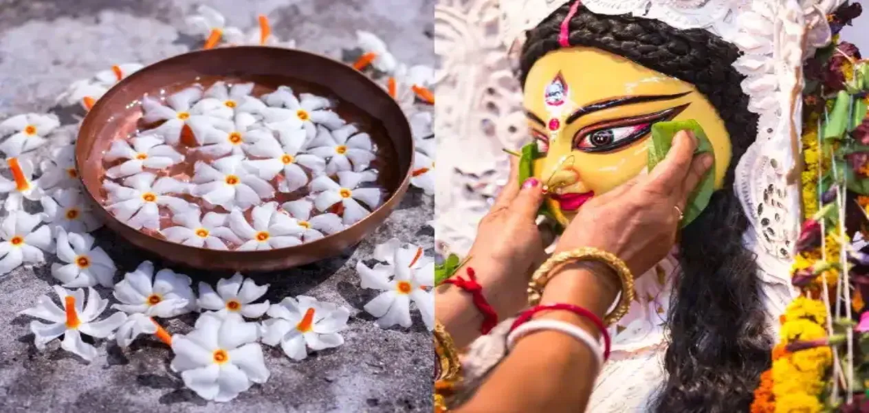 Memories of Durga Puja and Shiuli flowers