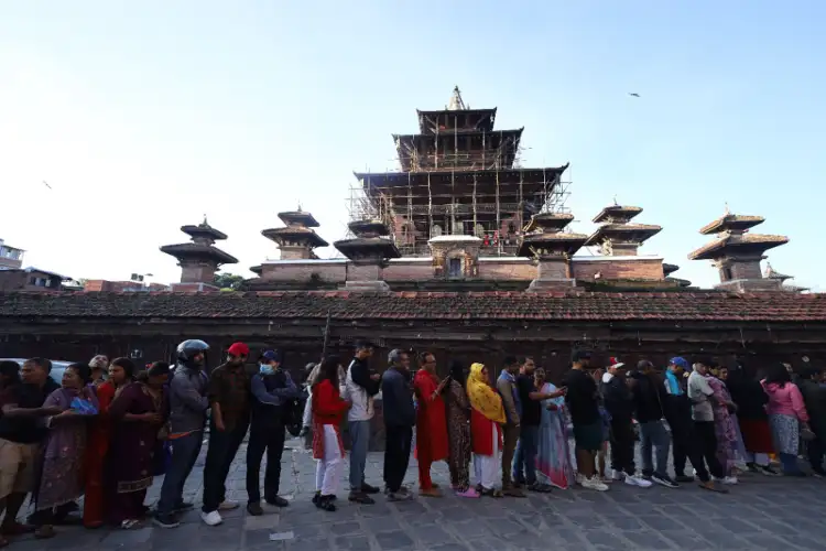 Nepal's Taleju Bhawani temple open doors for the year, sacrifice for Dashain enters final day