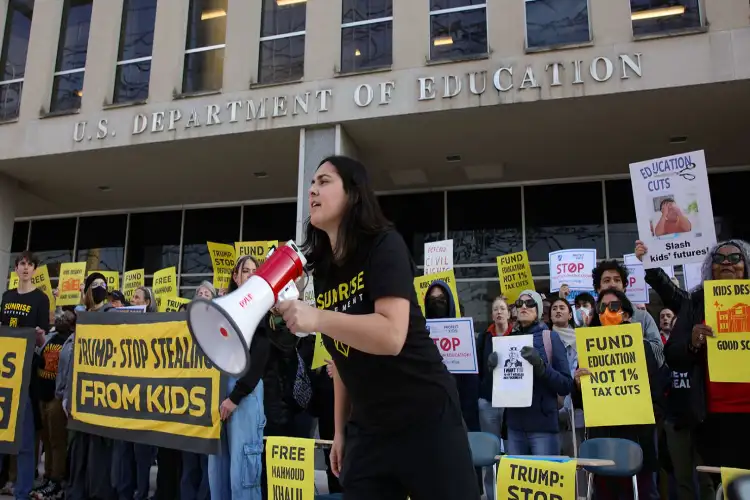 US education department fears work stalling due to government funding freeze