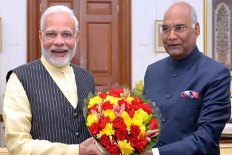 PM Modi extends birthday greetings to former President Ram Nath Kovind