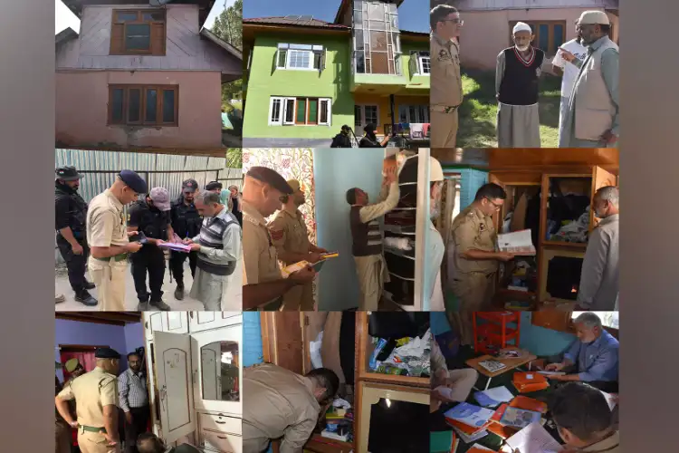 J-K: Sopore Police conduct searches at residences of JeI-linked individuals; incriminating material seized