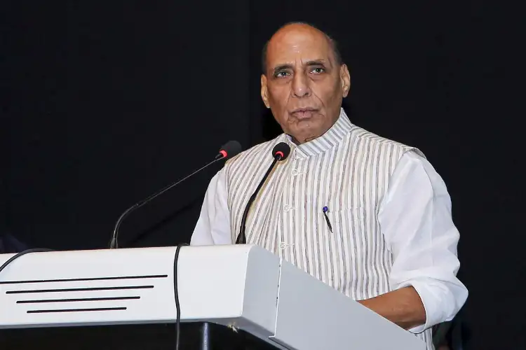 Defence Minister Rajnath Singh extends wishes on Mahanavami
