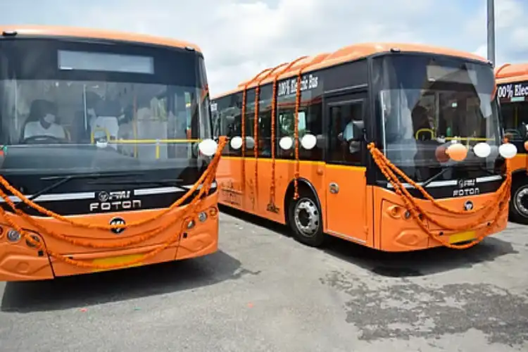 The UP government will provide a 10% discount on bus fares for Dussehra and Diwali, the scheme will be applicable on AC buses.