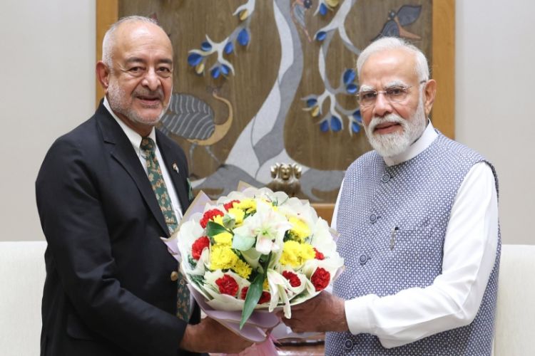 Lieutenant Governor of Andaman meets PM Modi in New Delhi