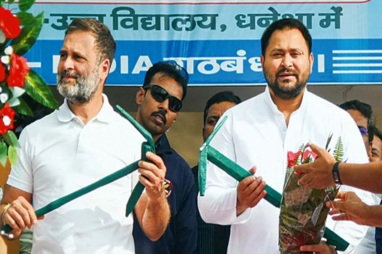 Bihar BJP calls Tejashwi Yadav and Rahul Gandhi 'Ravan of Kaliyuga'