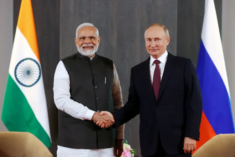 Putin has instructed officials to reduce the trade imbalance with India.