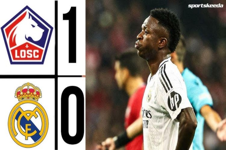 Roma missed three penalties, losing 1-0 to Lille