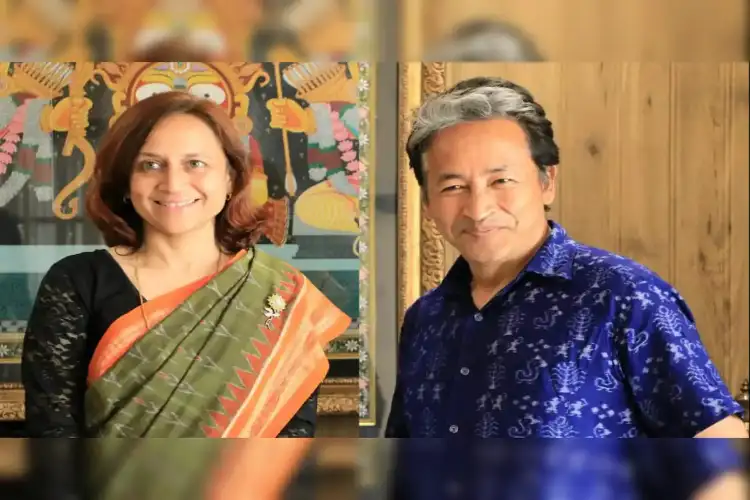 Don't want to politicise, will fight this on merits: Sonam Wangchuk's wife Gitanjali Angmo on his arrest