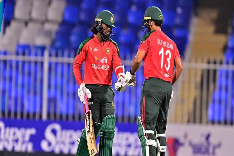 Bangladesh won the series thanks to brilliant knocks from Sohan and Shamim.