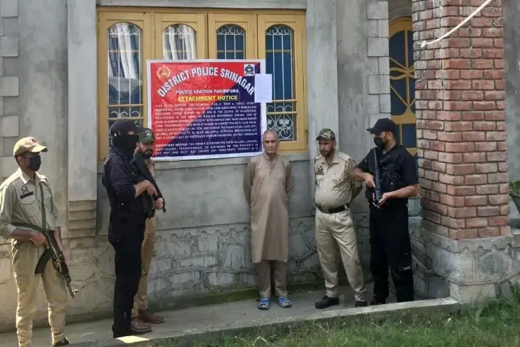 TRF commander's property attached under UAPA in Srinagar