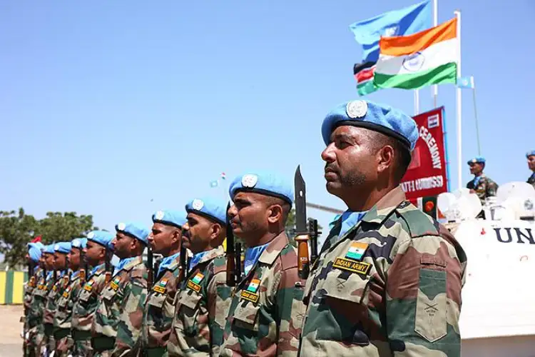 Indian peacekeepers honoured for dedicated service by UNISFA