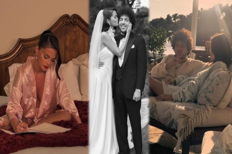 Selena Gomez shares a glimpse of writing her wedding vows