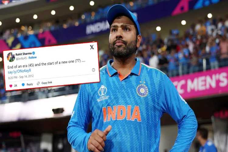 Did Rohit Sharma predict losing his captaincy 13 years ago?