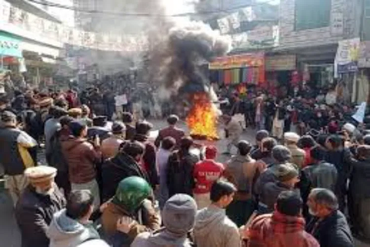 Section 144 has been imposed in protest-hit Pakistan-controlled Gilgit Baltistan.