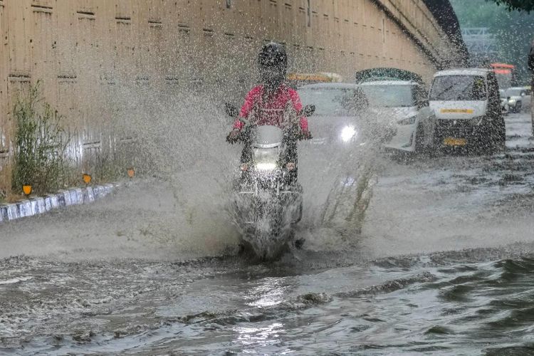 Effect of western disturbance: Heavy rain at many places in Rajasthan