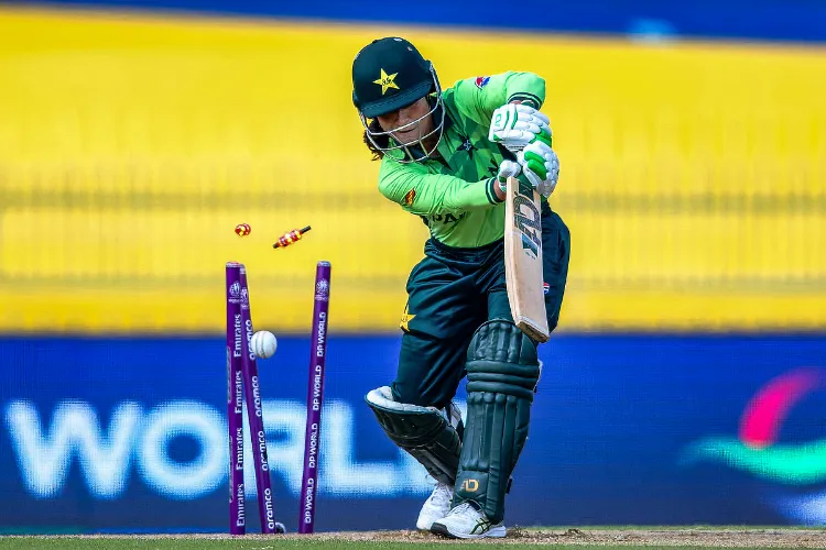 Women's World Cup: Pakistan's Sidra Amin reprimanded for code of conduct violation after loss to India