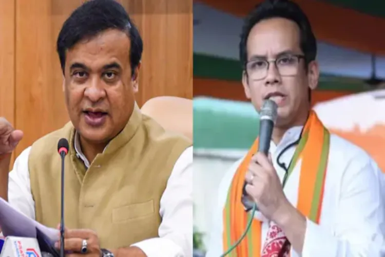 What did Assam CM Himanta Biswa Sarma say about the SIT report on Gaurav Gogoi's Pakistan connection?