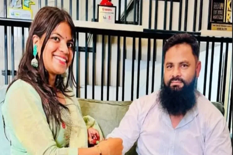 रिंकू सिंह की बहन नेहा सिंह और मोहम्मद जीशान