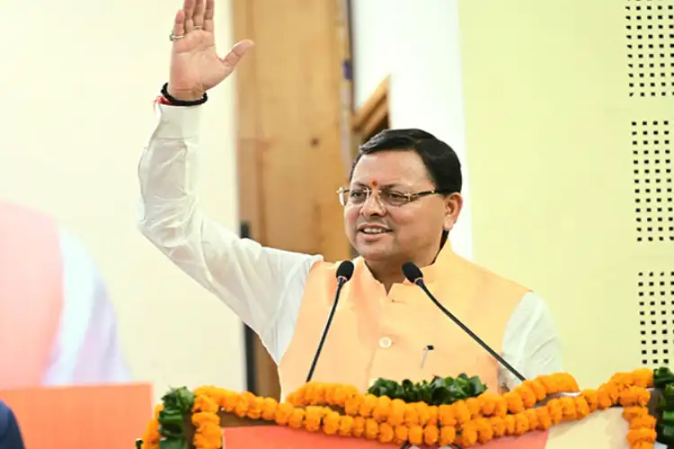 Uttarakhand CM Pushkar Dhami pays tribute to Maharishi Valmiki