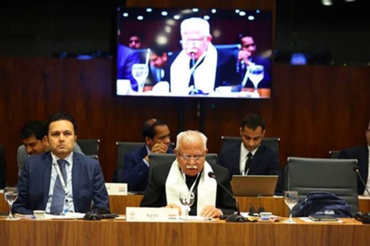 Manohar Lal leading India at the G-20 energy meeting