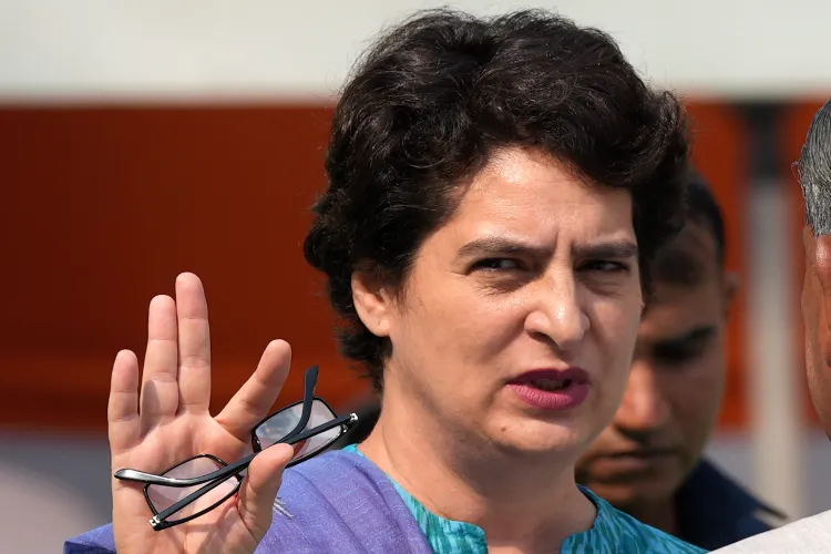 Priyanka Gandhi met a cow named 'Alia Bhatt' at a dairy farm in Kerala!
