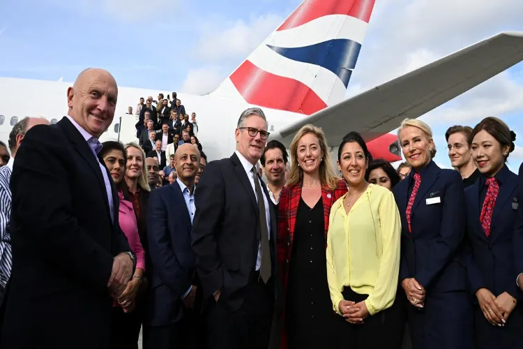 UK Prime Minister Keir Starmer arrives in Mumbai