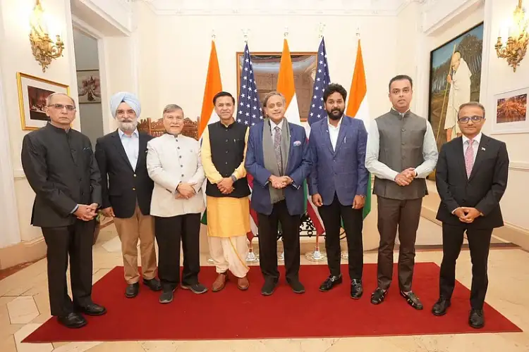 Multi-party MP delegation arrives in New York to represent India at UNGA