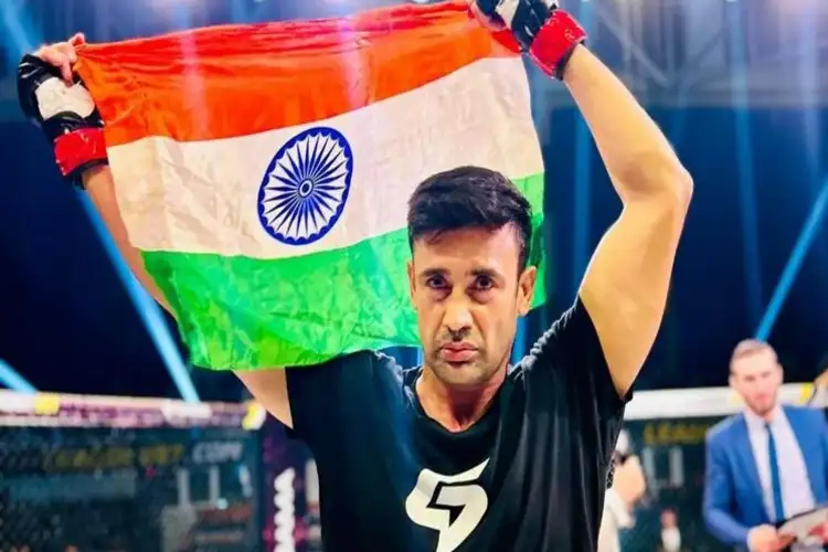 Commonwealth Heavyweight Champion Sangram Singh to make his European MMA debut at Levels Fight League