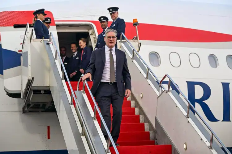 'Looking forward for advancing vision for stronger, prosperous future': PM Modi welcomes British PM Starmer to India