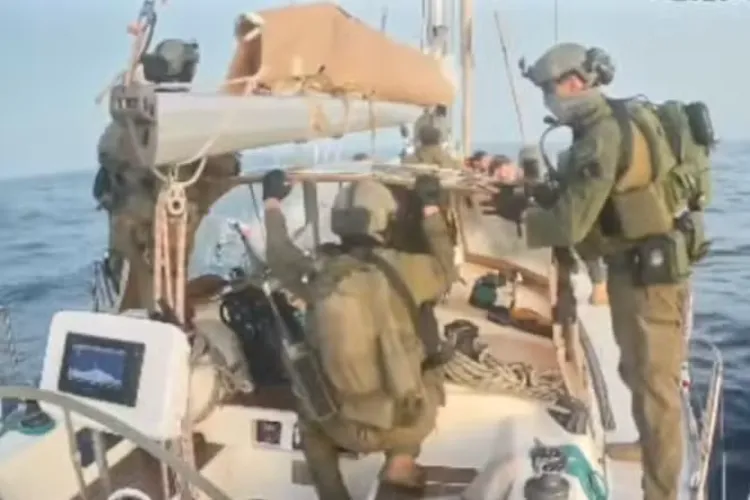 Israeli forces intercept boats heading to Gaza, detain 145 activists