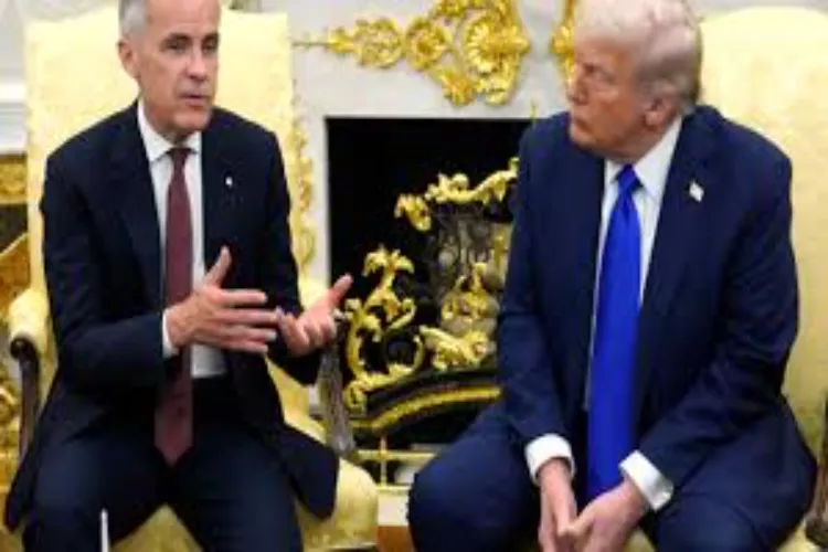 Canadian PM meets with Trump at White House to discuss reviving controversial Keystone XL pipeline