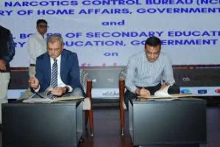NCB and National Defence University sign MoU to strengthen research and training against drug-related crimes