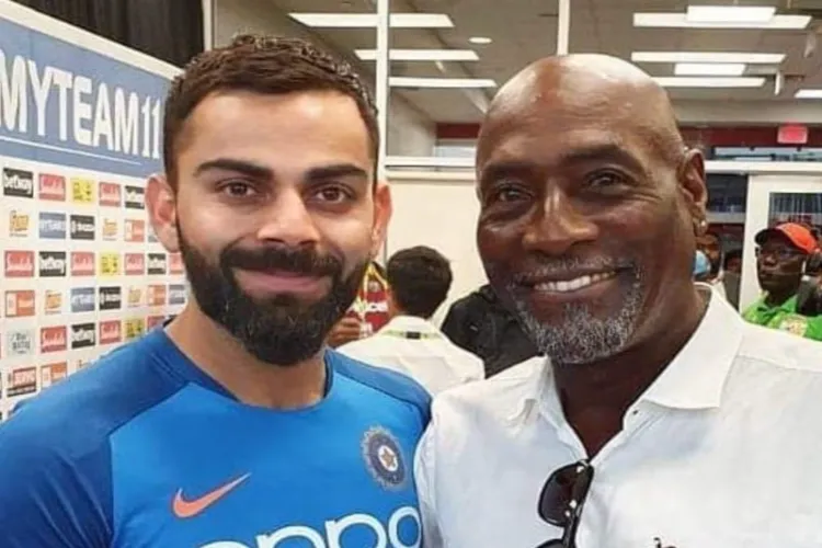 I am very impressed with Virat Kohli's style of play: Viv Richards