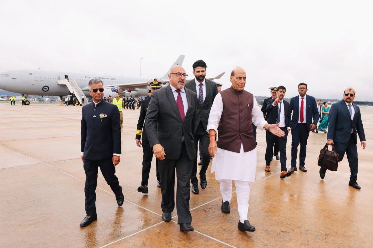 Defence Minister Rajnath Singh held talks with his Australian counterpart