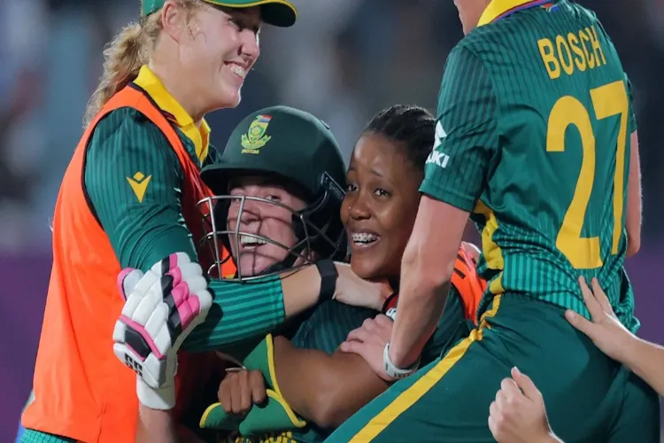 De Klerk's blistering performance helped South Africa beat India by three wickets.