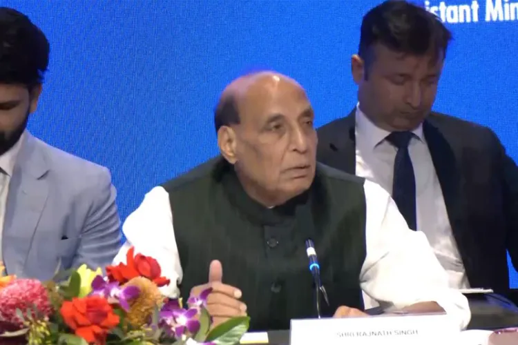 Rajnath Singh described the India-Australia strategic partnership as a growing stronger partnership at the Defence Industry Roundtable in Sydney.