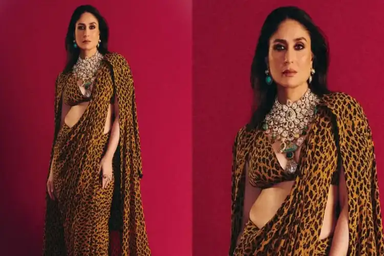 Kareena Kapoor Khan Sizzles in a Leopard Look